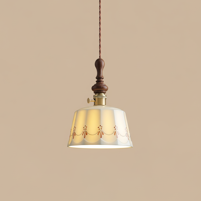Lampada a sospensione vintage Gioreo
