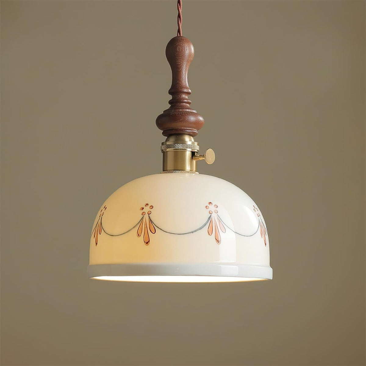 Lampada a sospensione vintage Gioreo