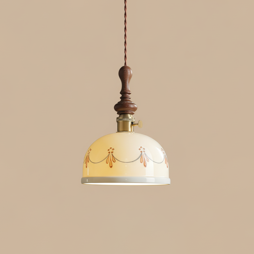 Lampada a sospensione vintage Gioreo
