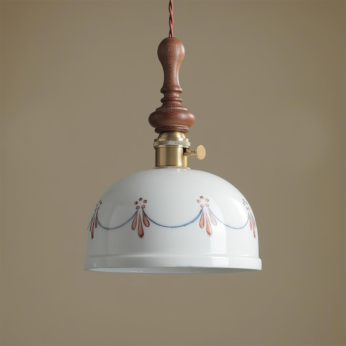 Lampada a sospensione vintage Gioreo