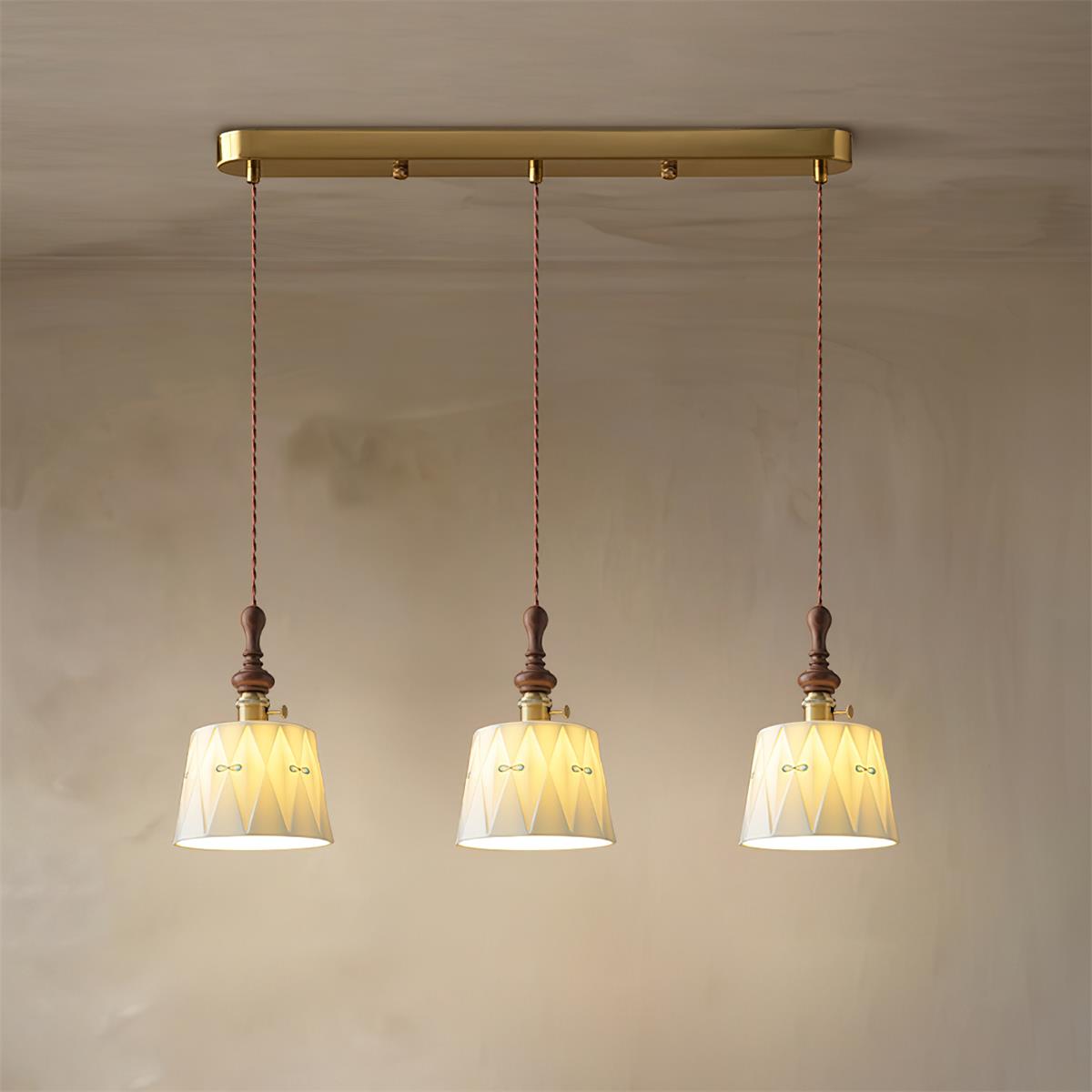 Lampada a sospensione vintage Gioreo