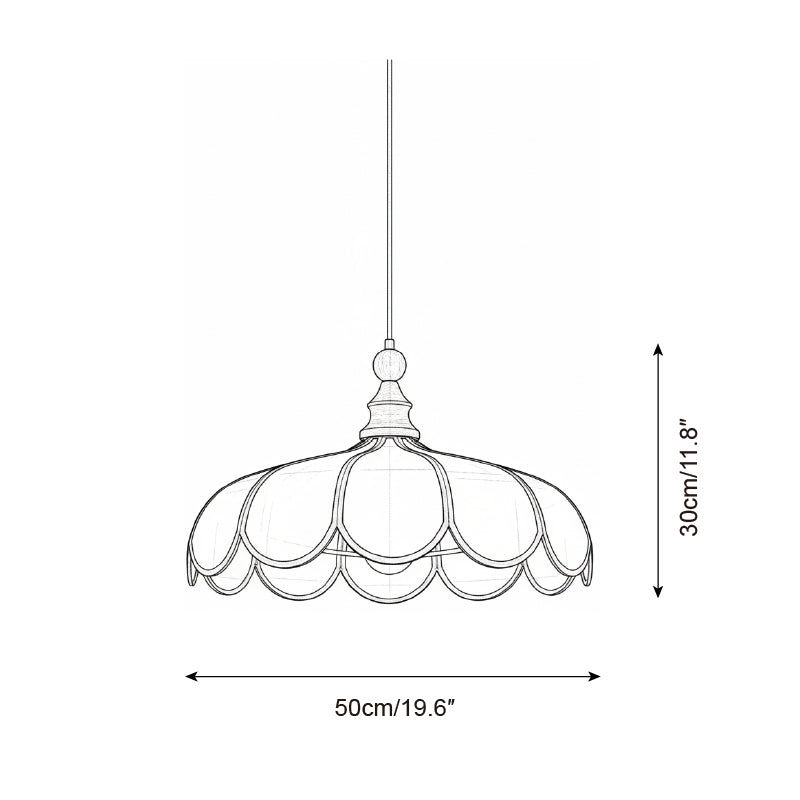 Lampada a sospensione Belina