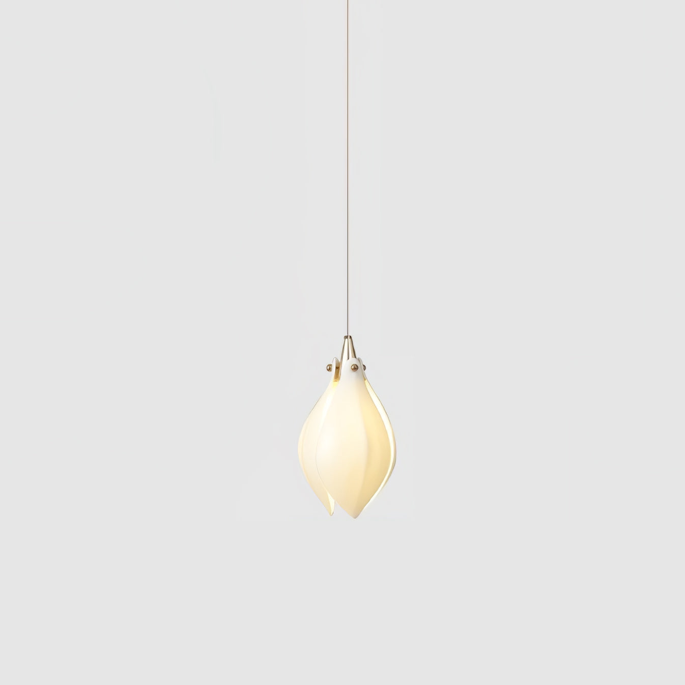 Lampada a sospensione floreale Fenoriano