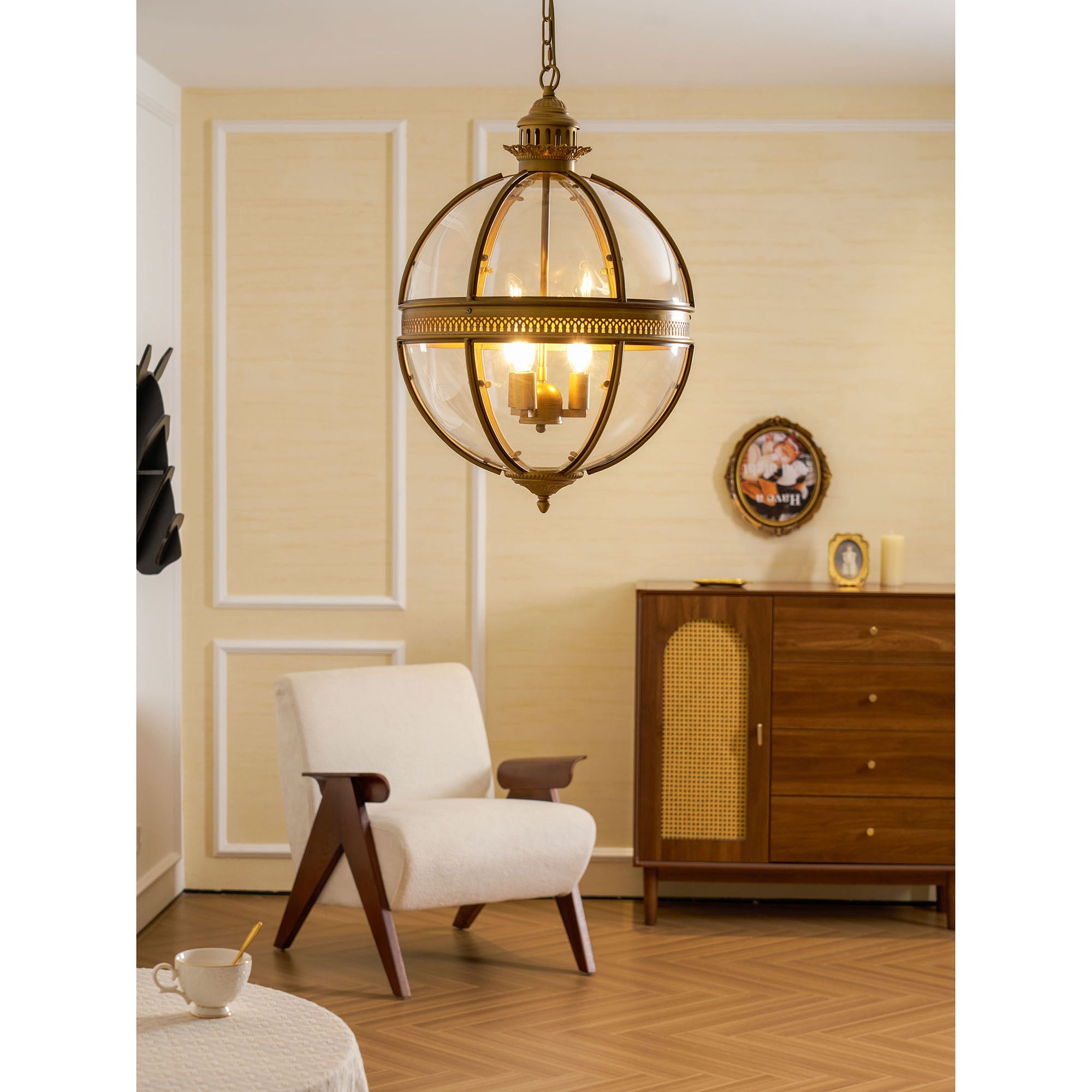Lampada a sospensione classica Liornora
