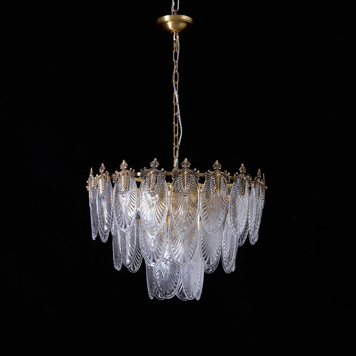 Lampadario a tre livelli Fienola