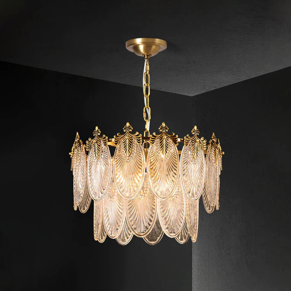 Lampadario a tre livelli Fienola