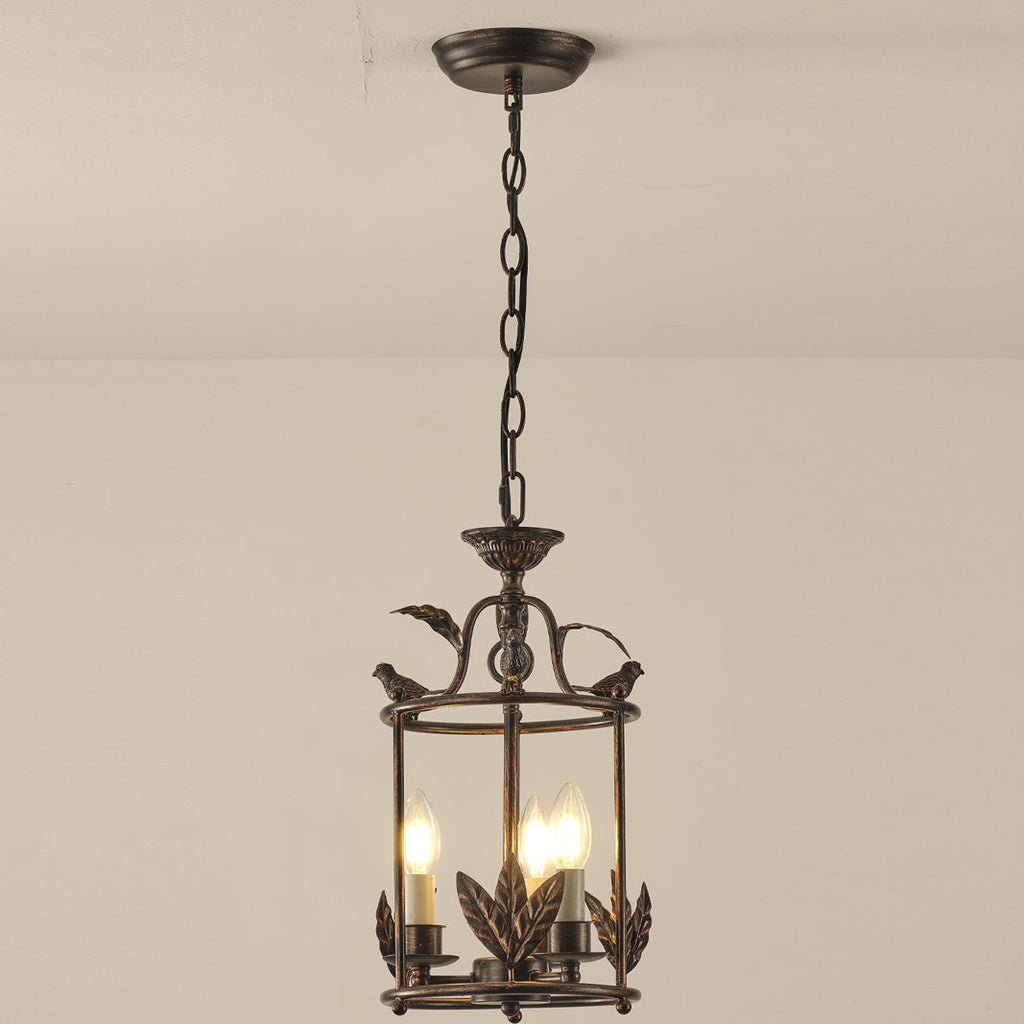 Lampada a sospensione lanterna Soldorami