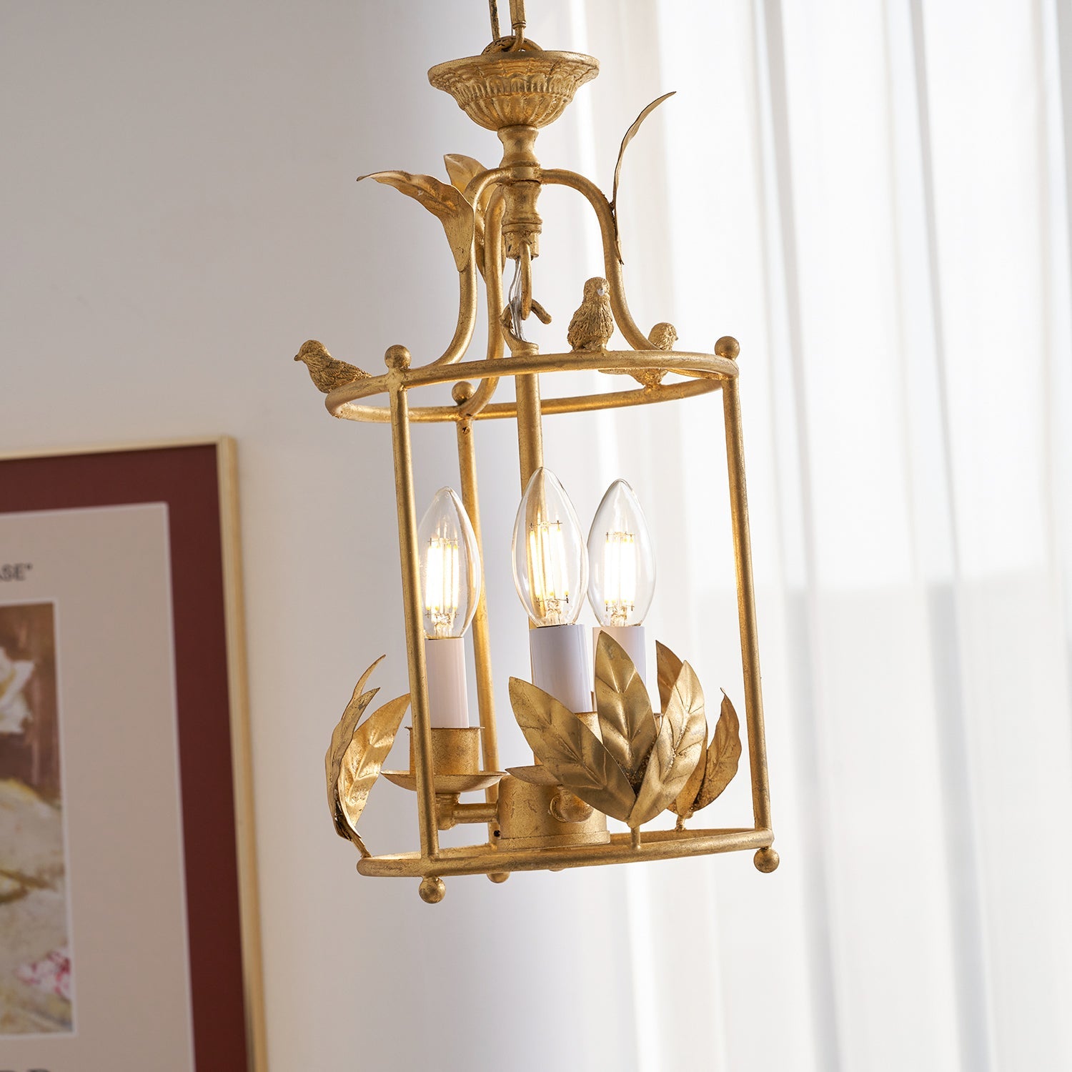 Lampada a sospensione lanterna Soldorami