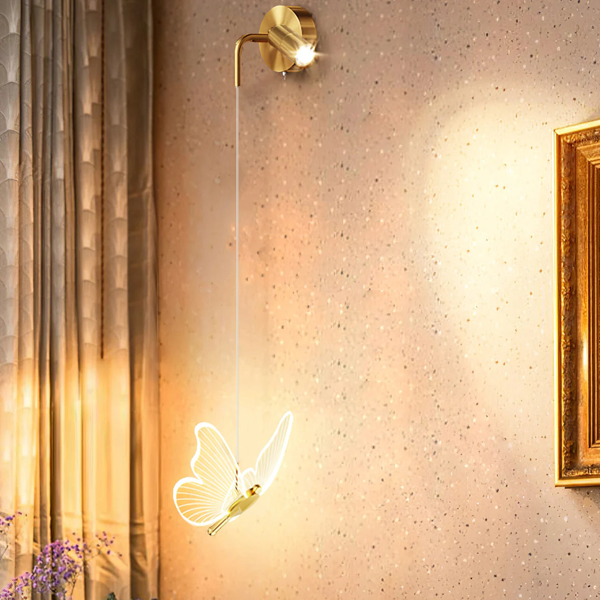 Butterfly Wall Lamp – detail 4