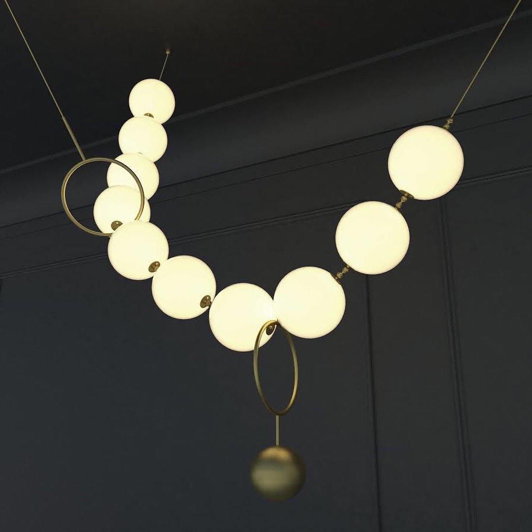 Lampada a sospensione Zoamo