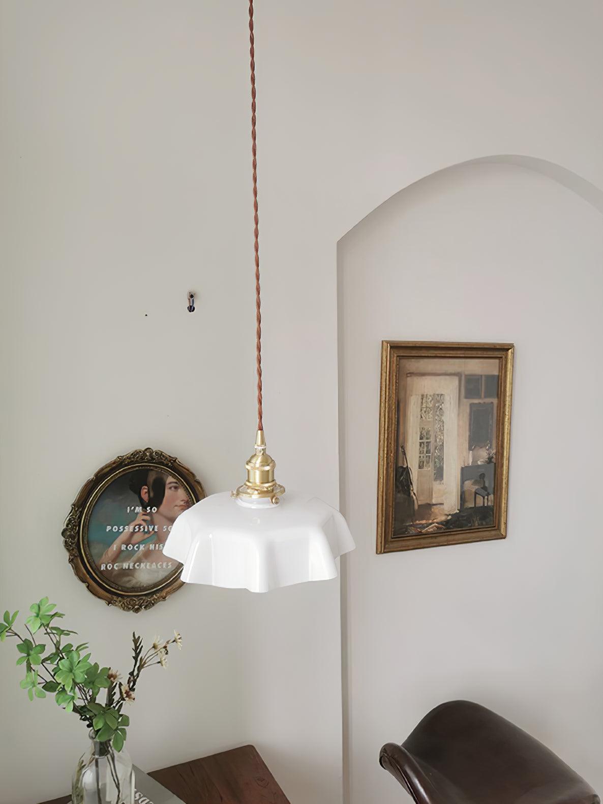 Lampada a sospensione vintage Ameliro