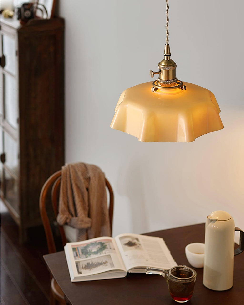 Lampada a sospensione vintage Ameliro