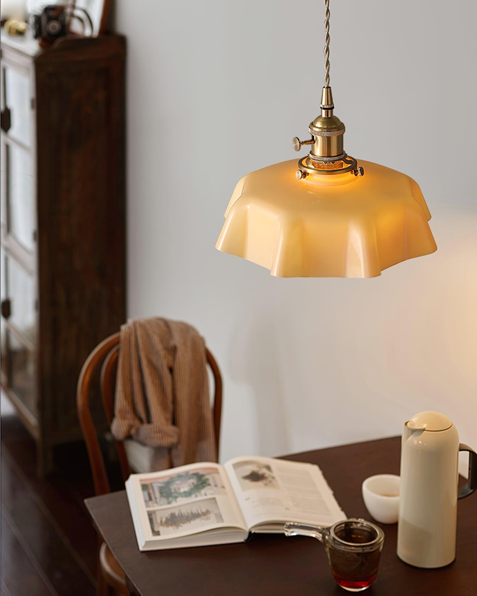 Lampada a sospensione vintage Ameliro