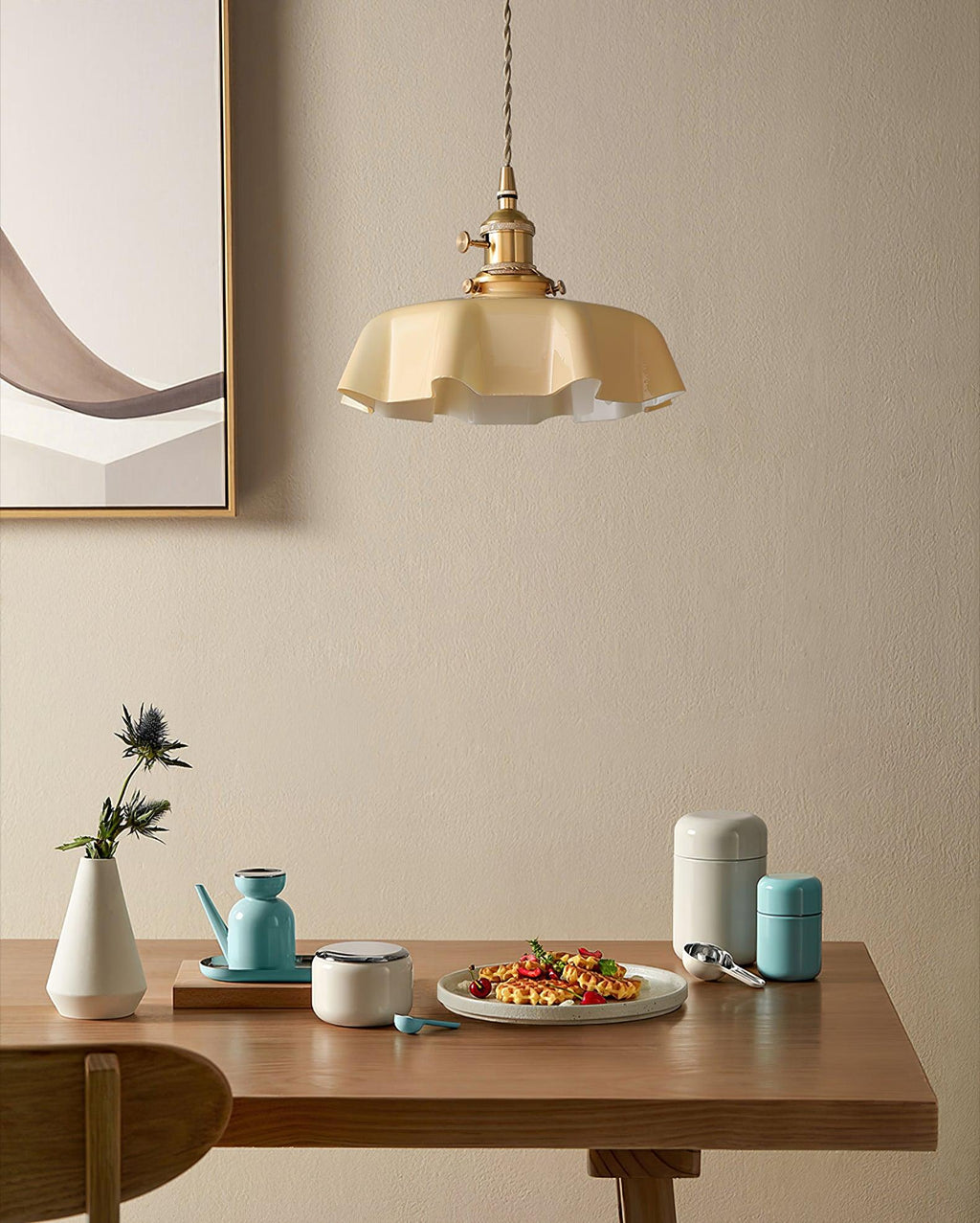 Lampada a sospensione vintage Ameliro