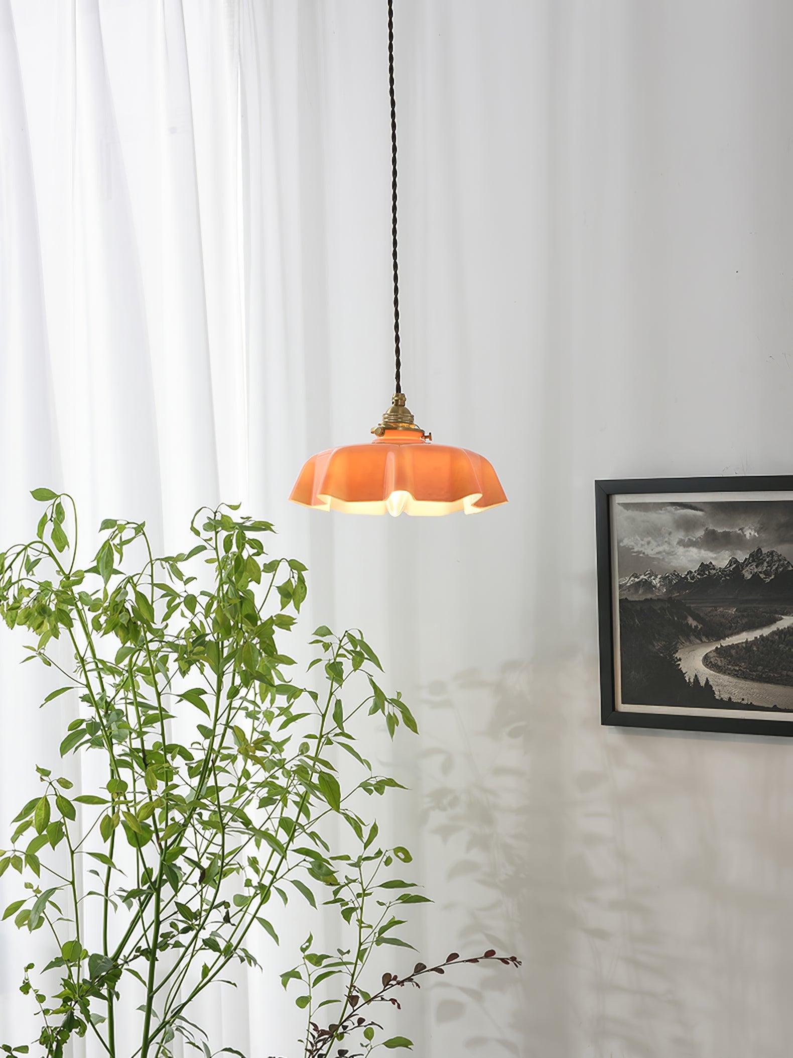 Lampada a sospensione vintage Ameliro