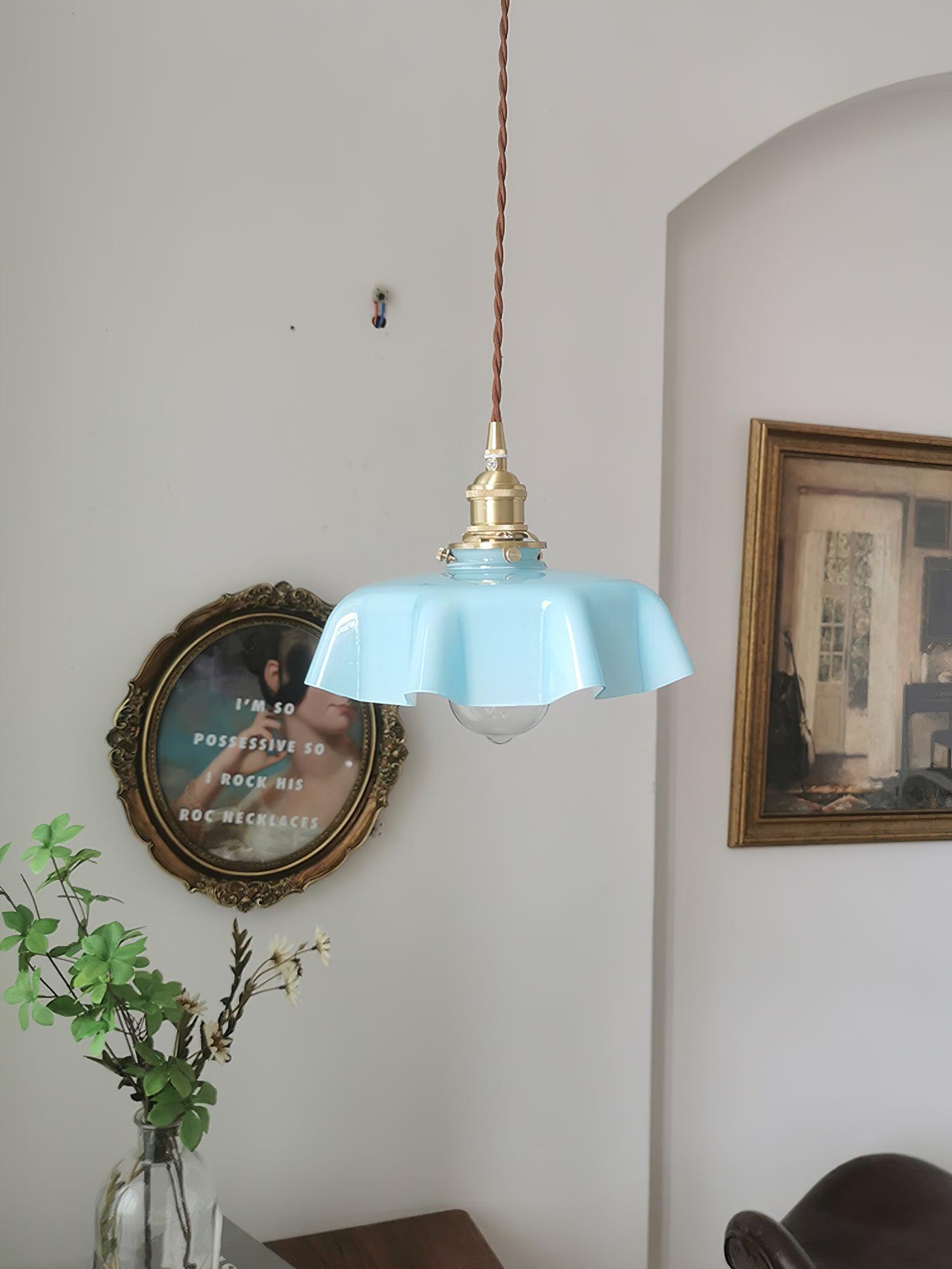 Lampada a sospensione vintage Ameliro