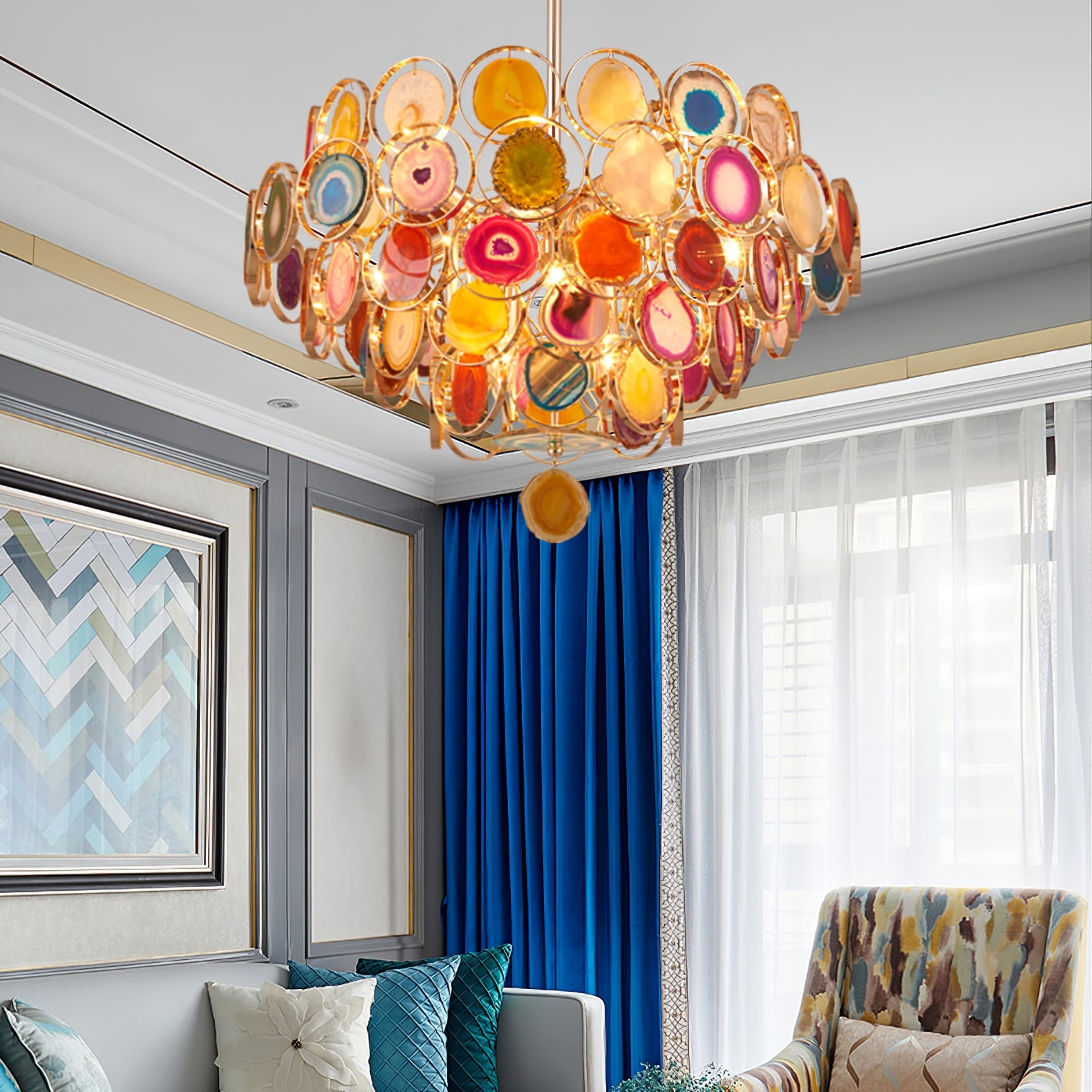 Lampadario moderno Feninena