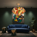 Lampadario moderno Feninena