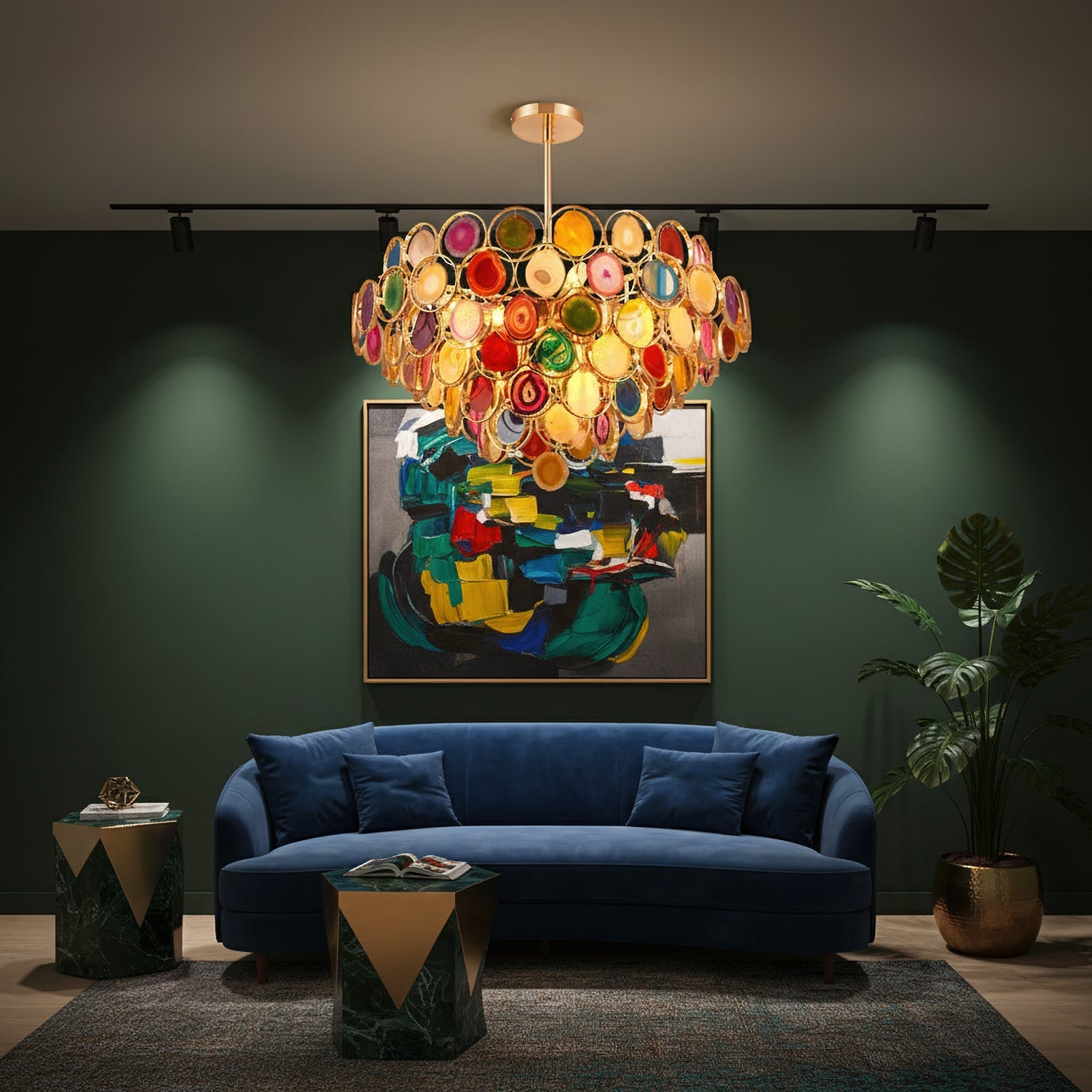 Lampadario moderno Feninena