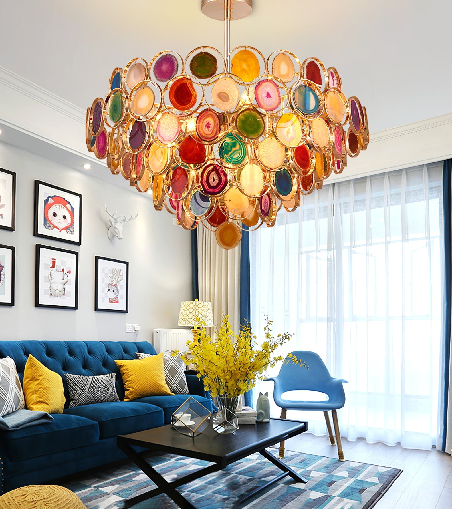Lampadario moderno Feninena