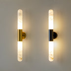 Lampada da parete in alabastro Cerrno