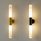 Lampada da parete in alabastro Cerrno