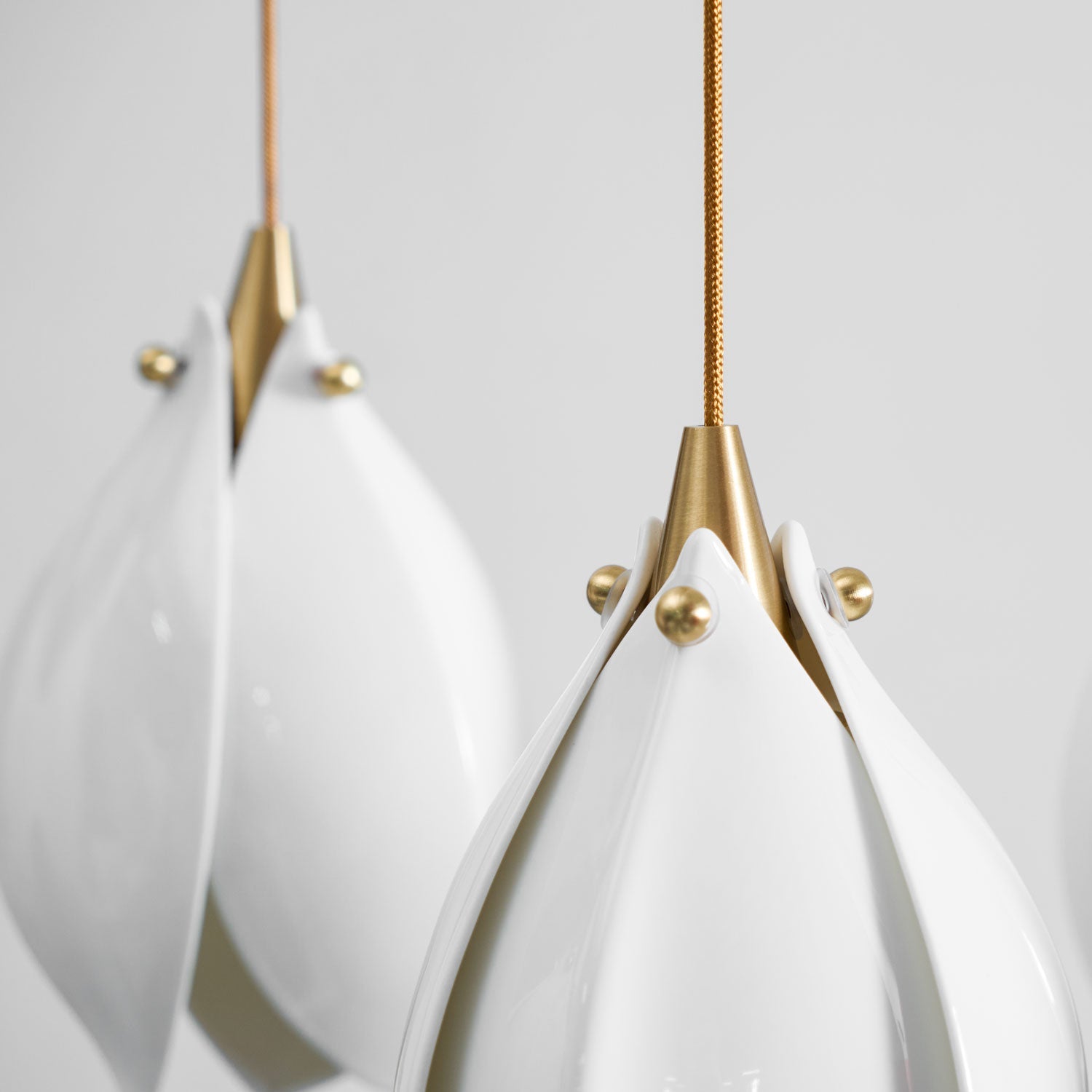Lampada a sospensione floreale Fenoriano
