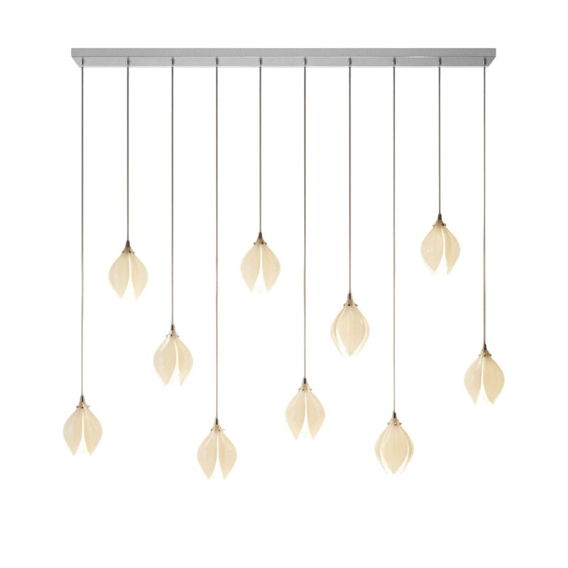 Lampada a sospensione floreale Fenoriano