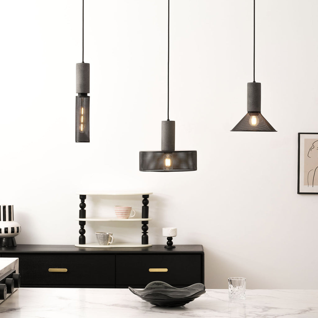 Lampada a sospensione tubolare Dolenza