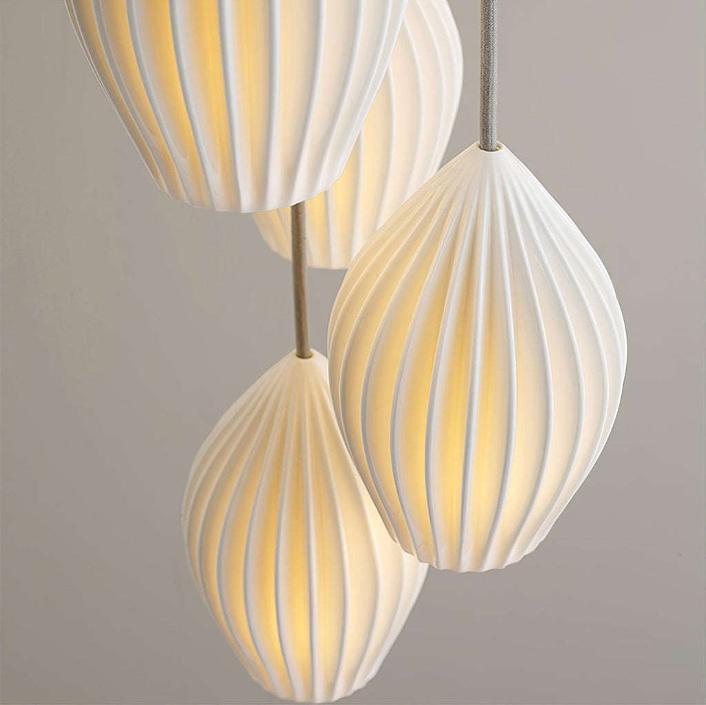 Lampada a sospensione scanalata Zooria