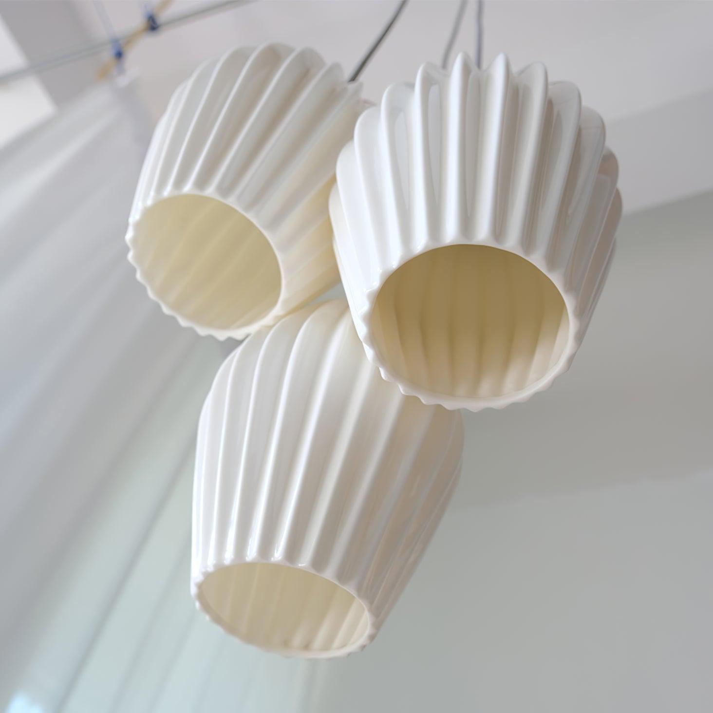 Lampada a sospensione scanalata Zooria