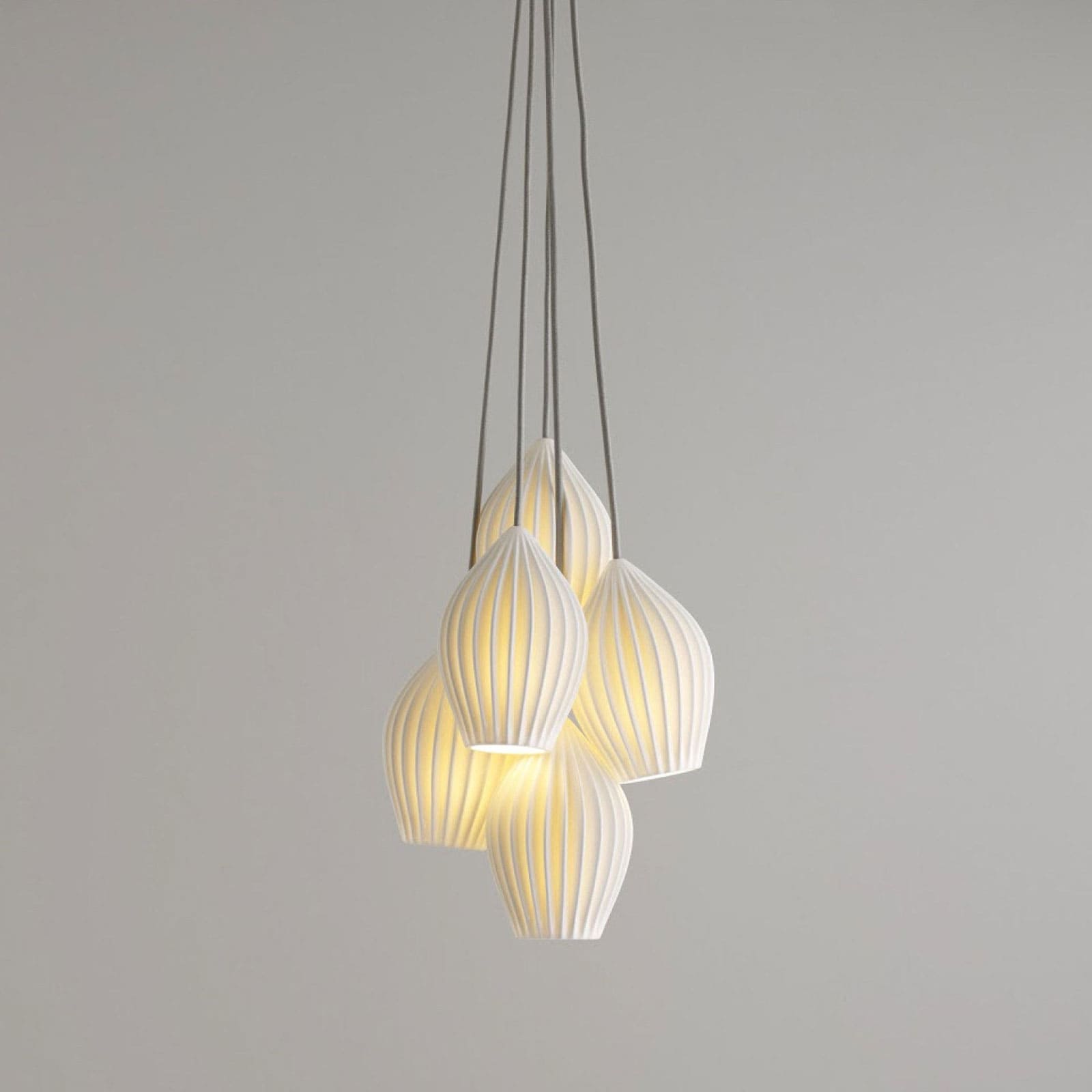 Lampada a sospensione scanalata Zooria