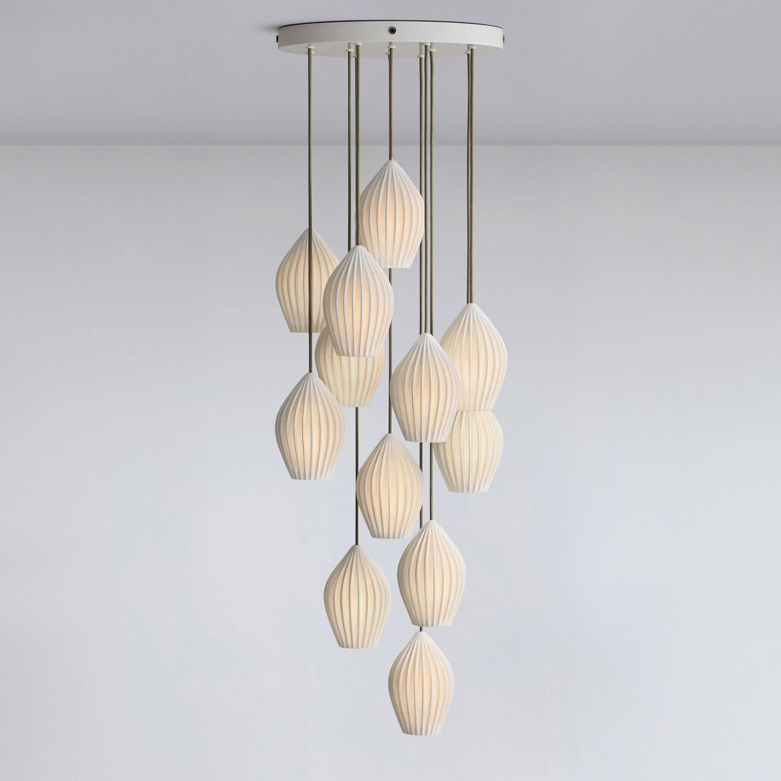 Lampada a sospensione scanalata Zooria