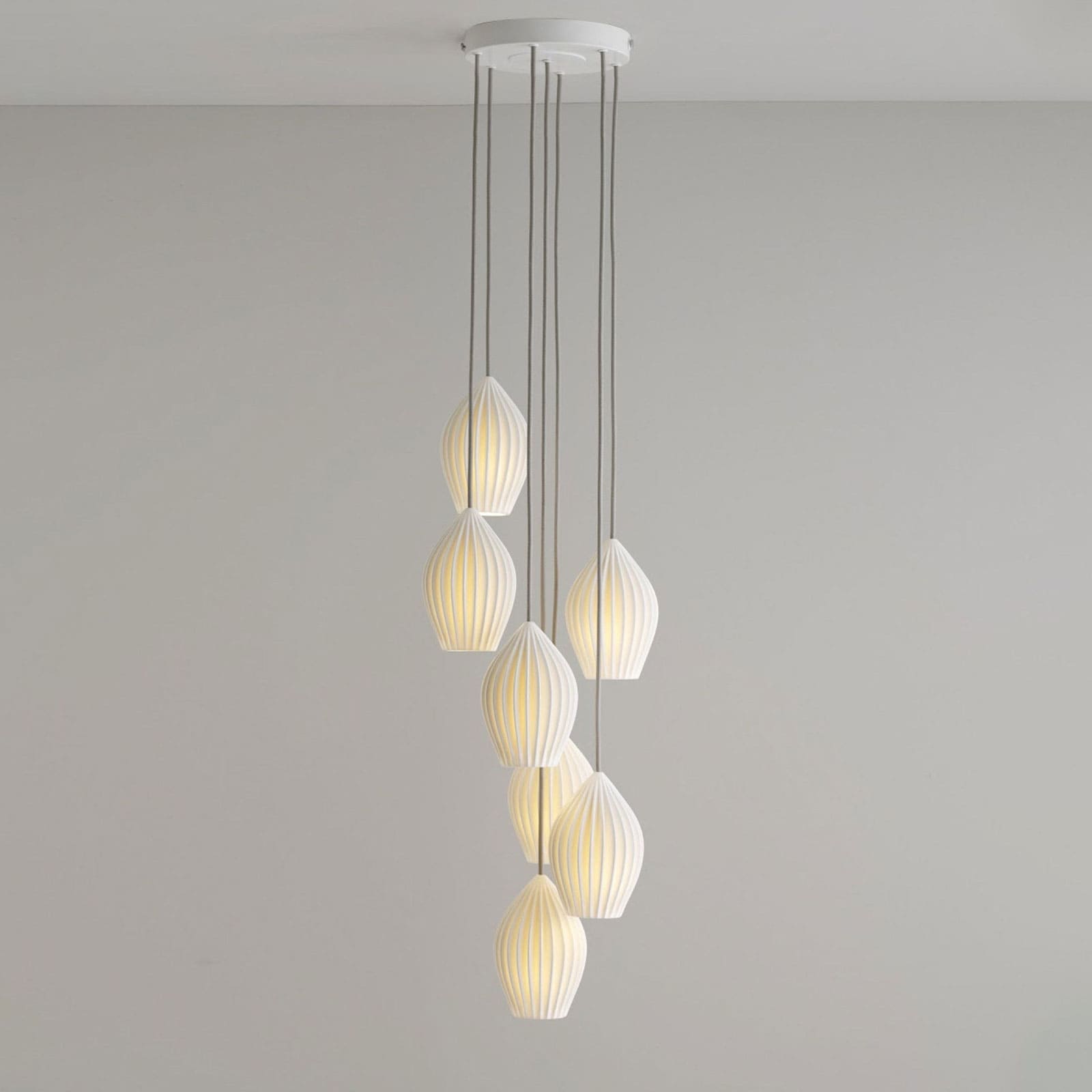 Lampada a sospensione scanalata Zooria