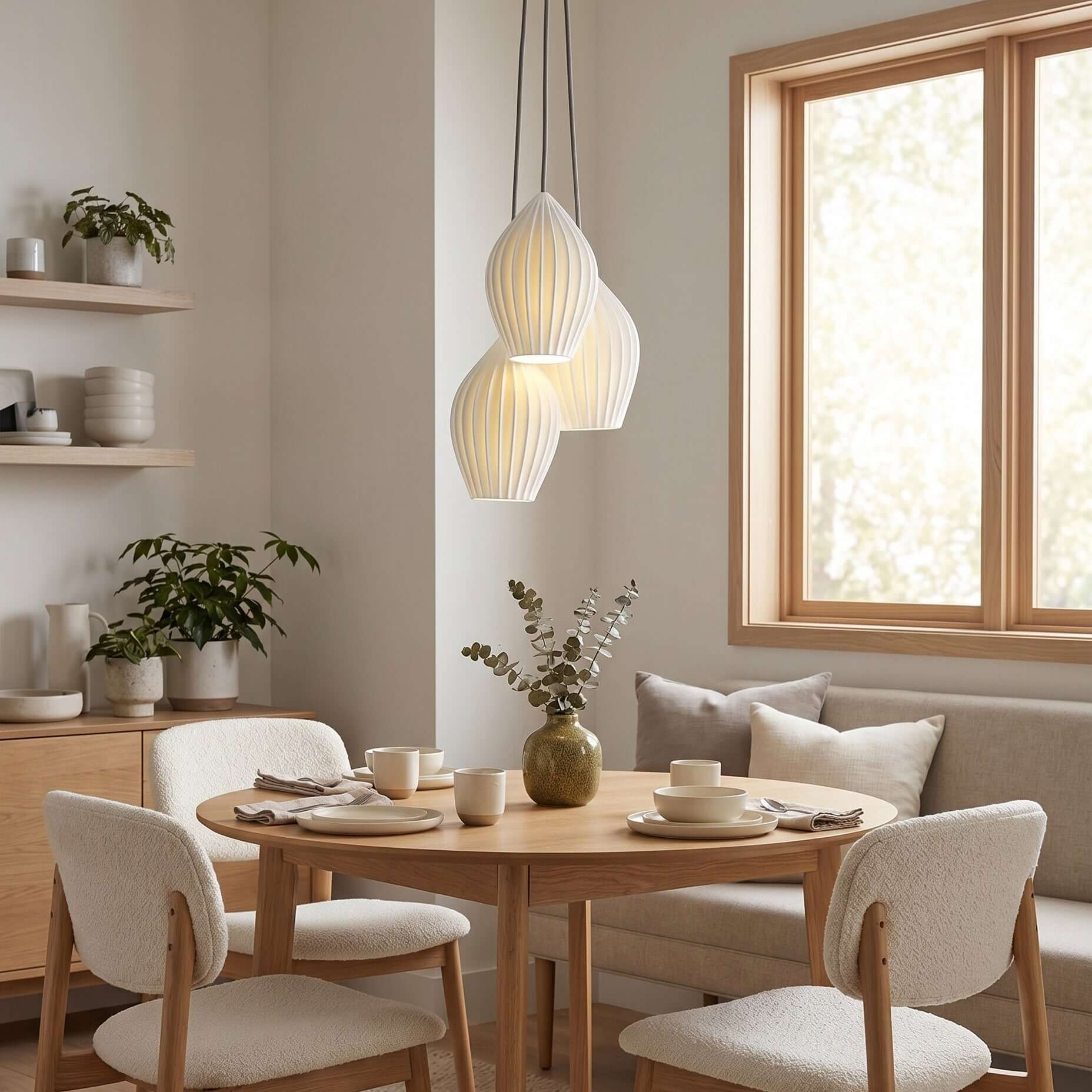 Lampada a sospensione scanalata Zooria