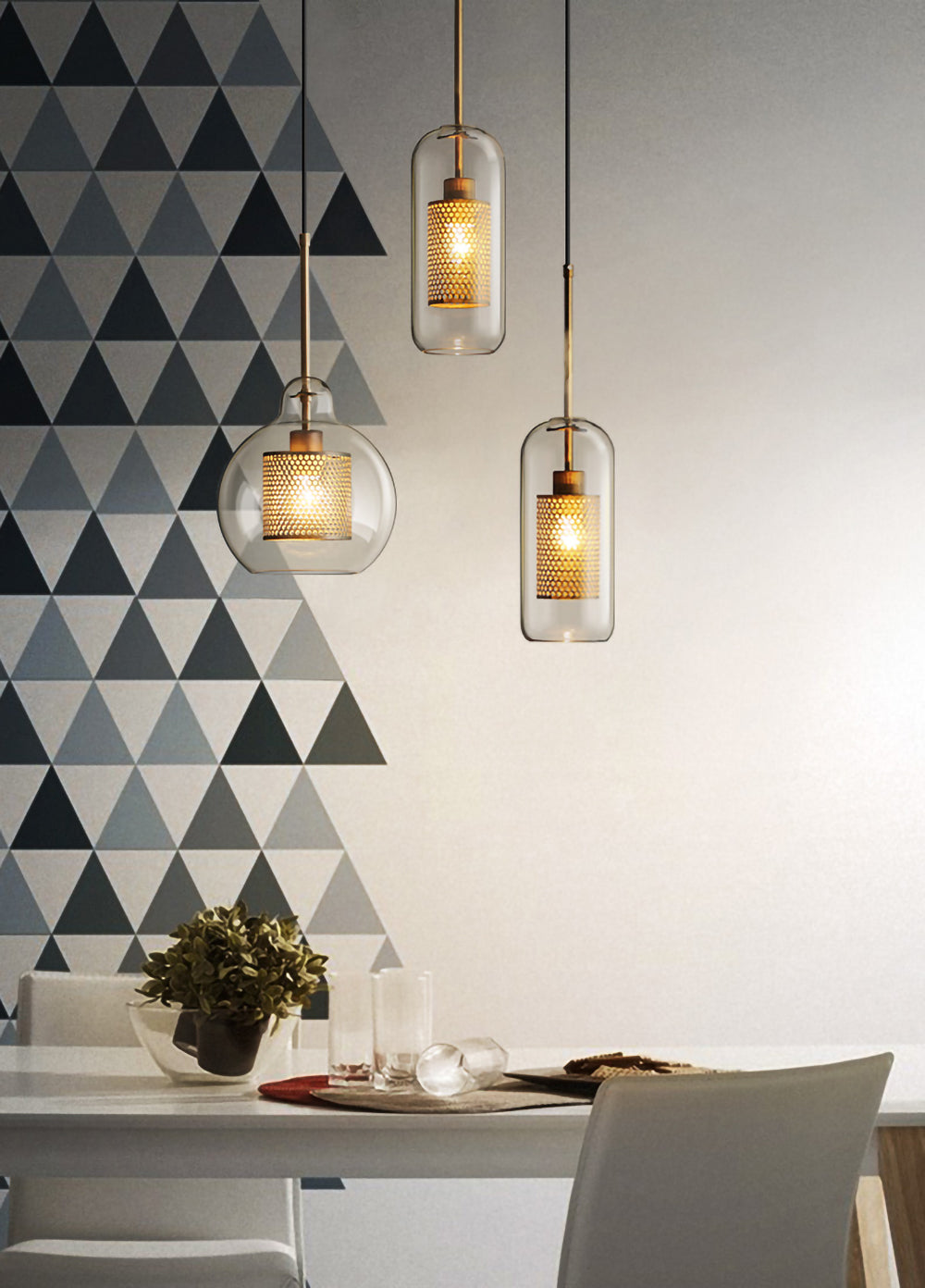 Lampada a sospensione Roinessi