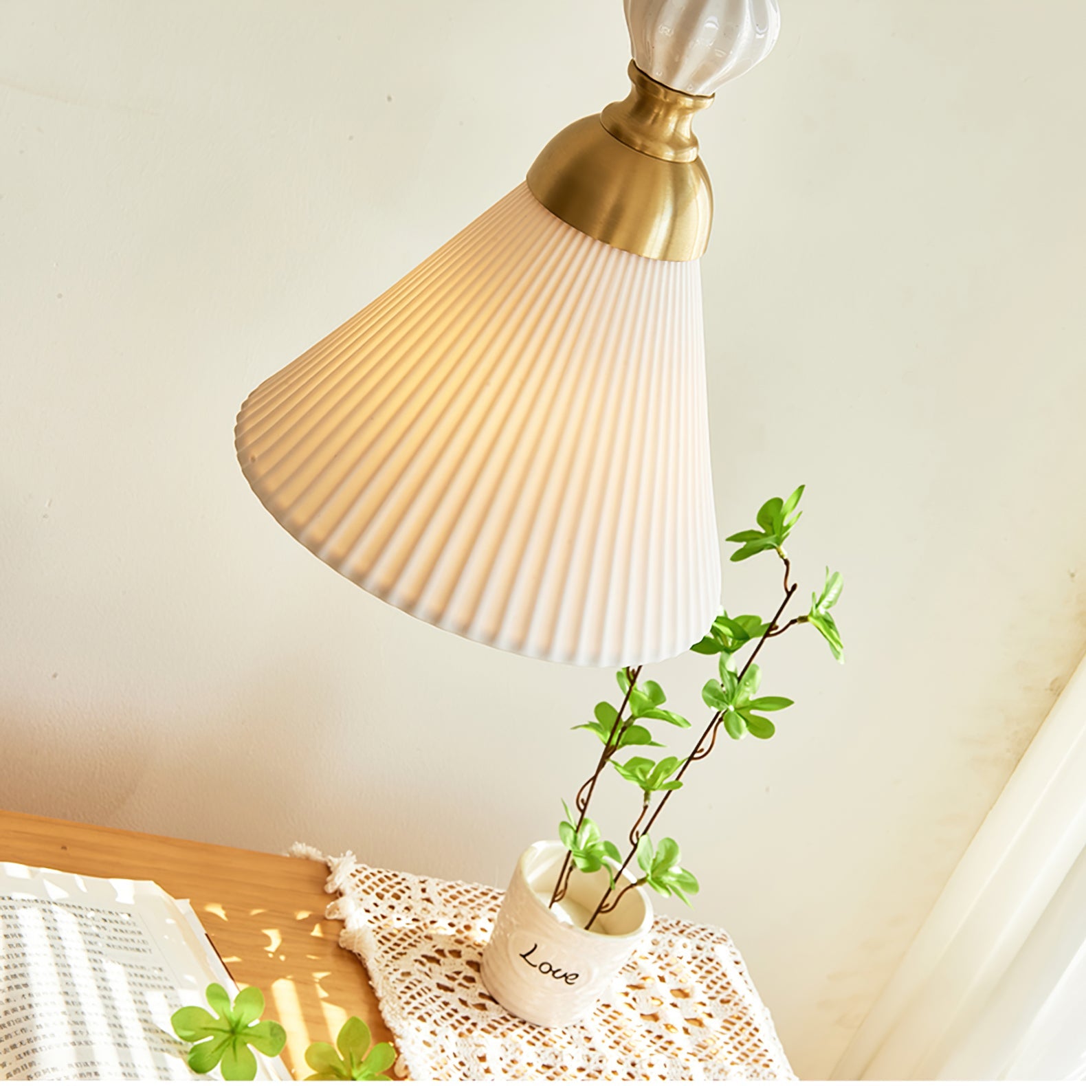 Lampada a sospensione scolpita Daldora