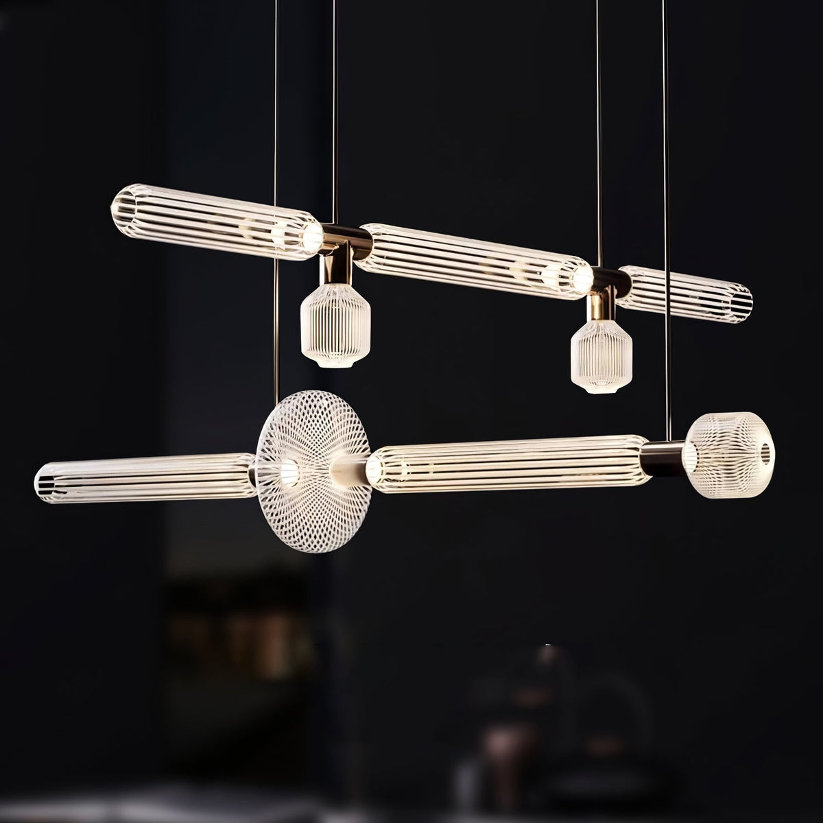 Lampada a sospensione modulare Orsera