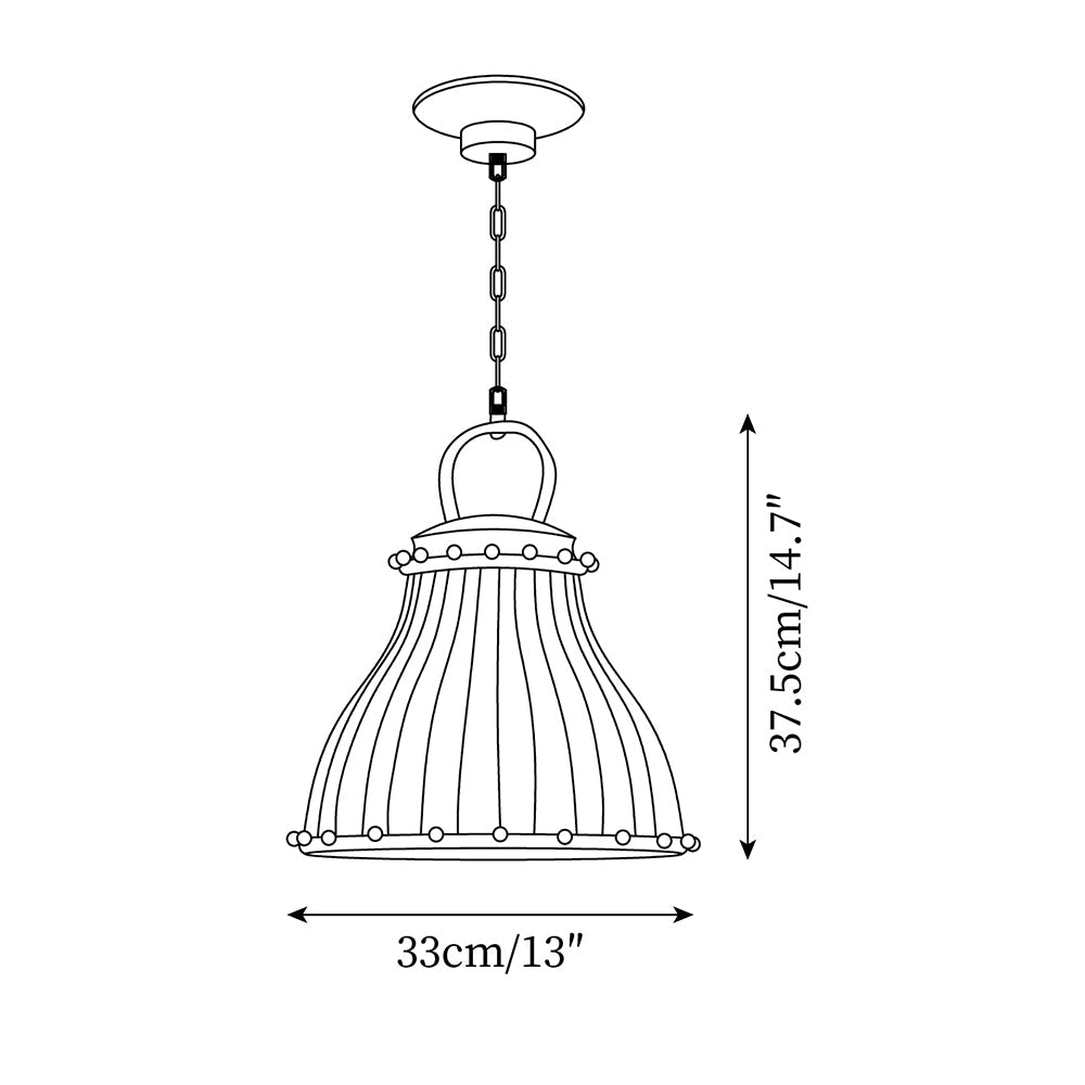 Lampada a sospensione Lesolero