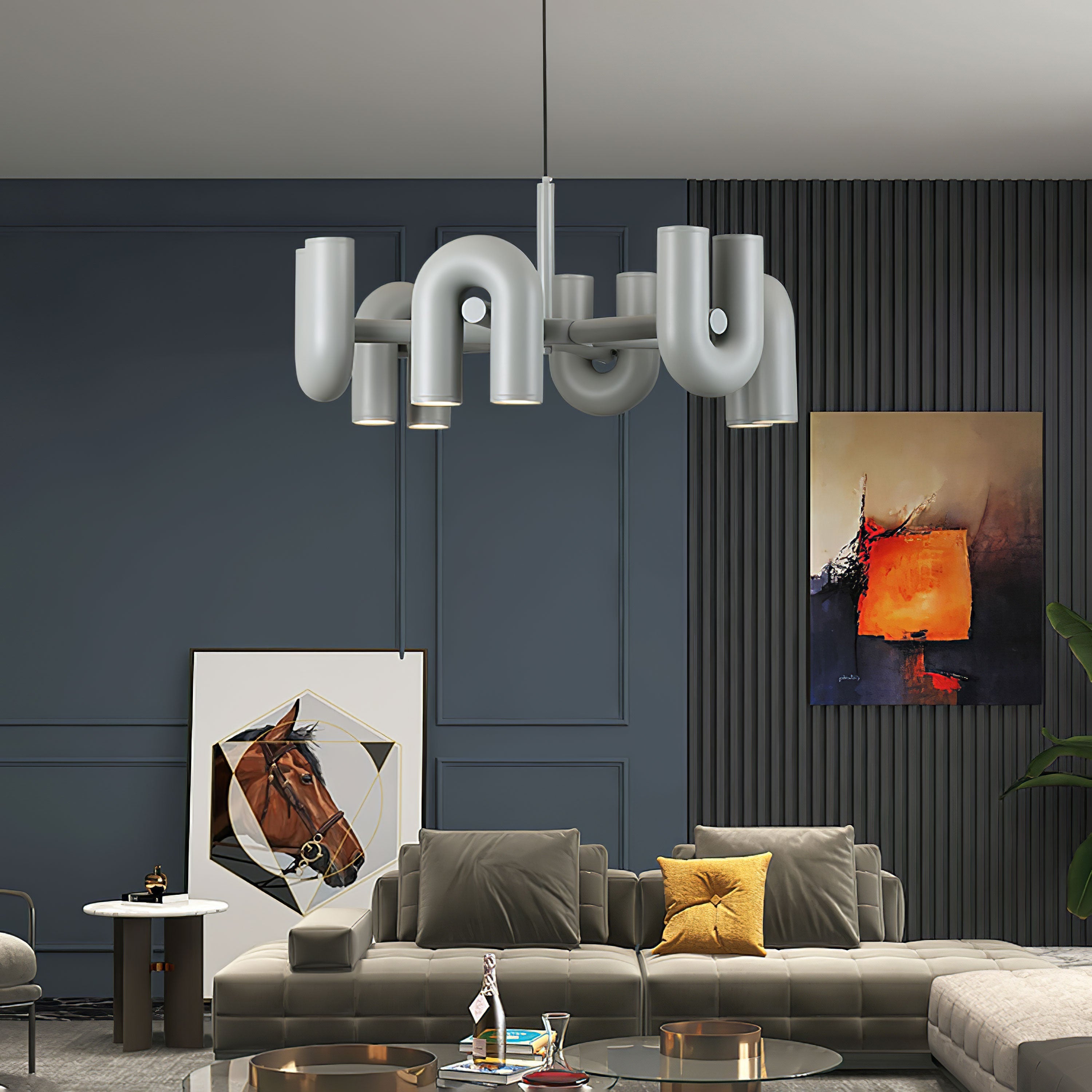 Lampadario modulare Belvela