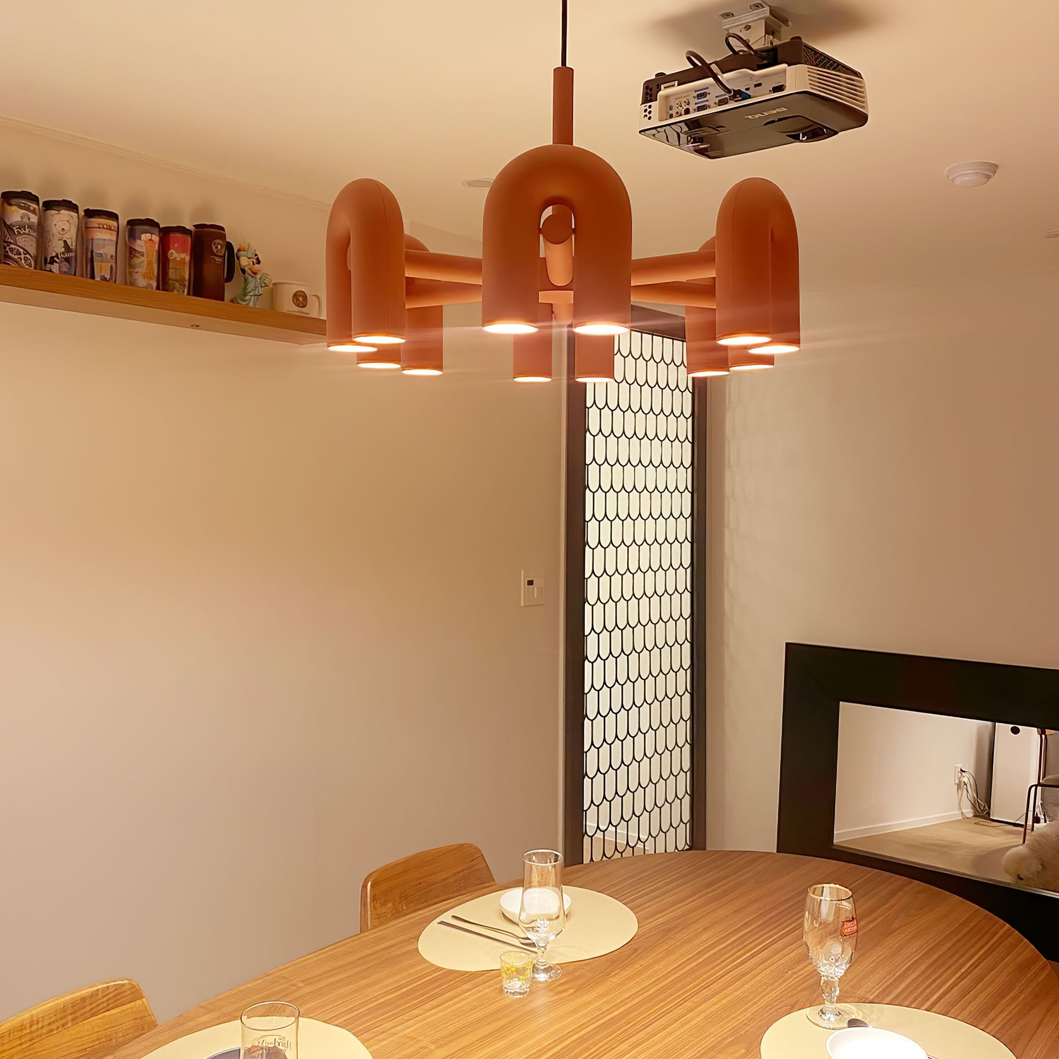 Lampadario modulare Belvela