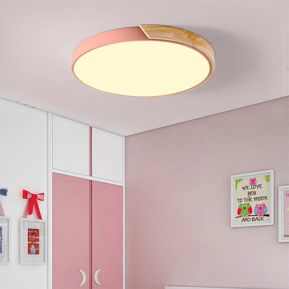 Plafoniera rotonda Paino
