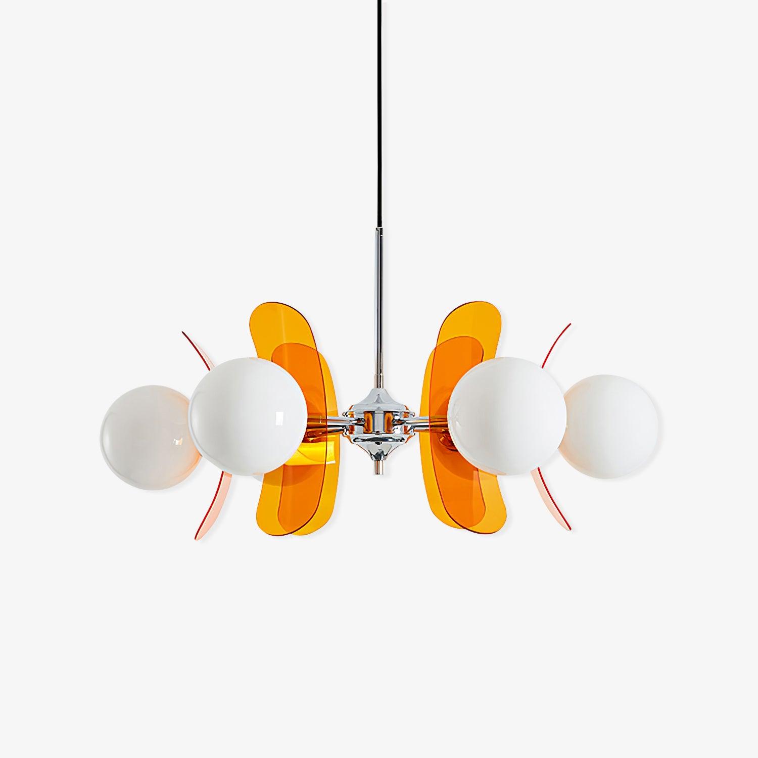 Lampadario floreale Torella