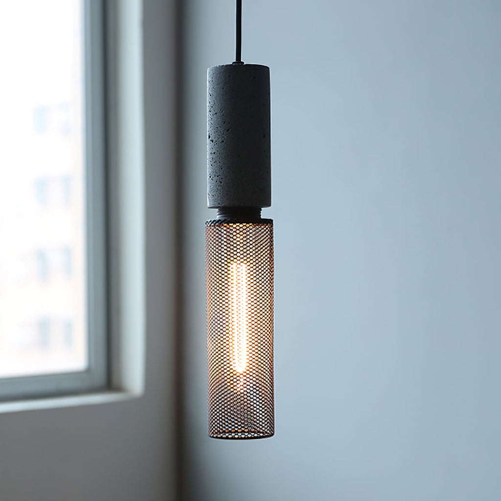 Lampada a sospensione tubolare Dolenza
