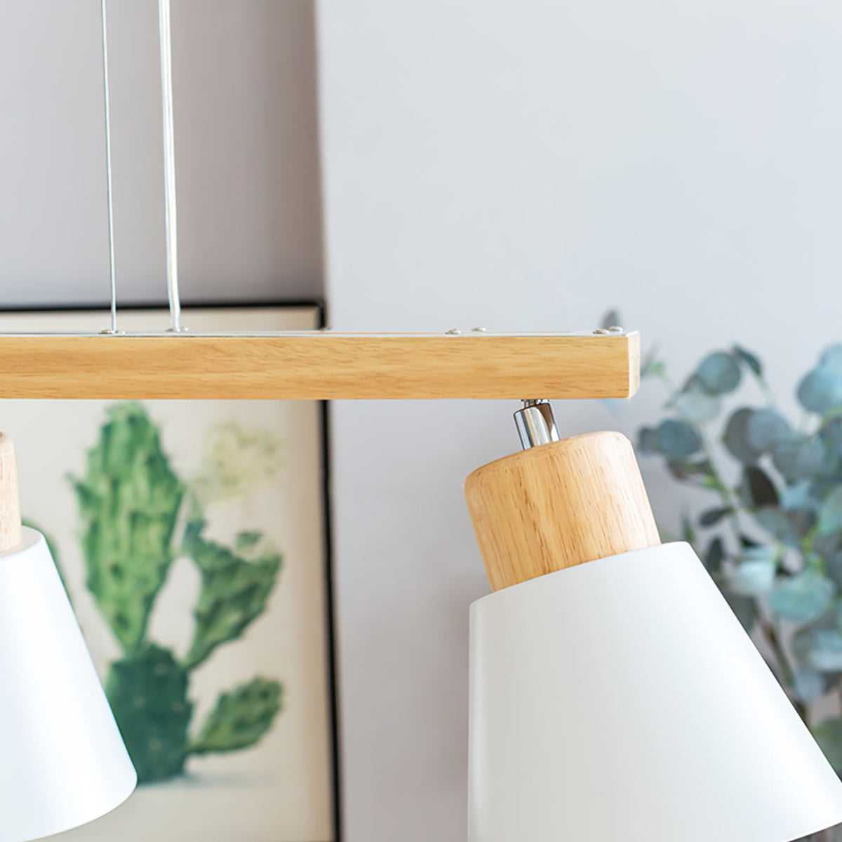 Cone Wood Chandelier – detail 5