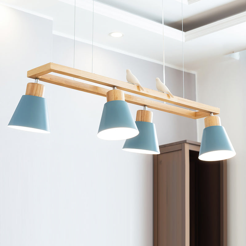Cone Wood Chandelier – detail 13