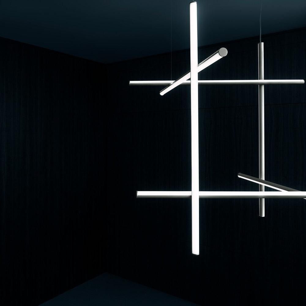 Gridline Linear Chandelier – detail 25