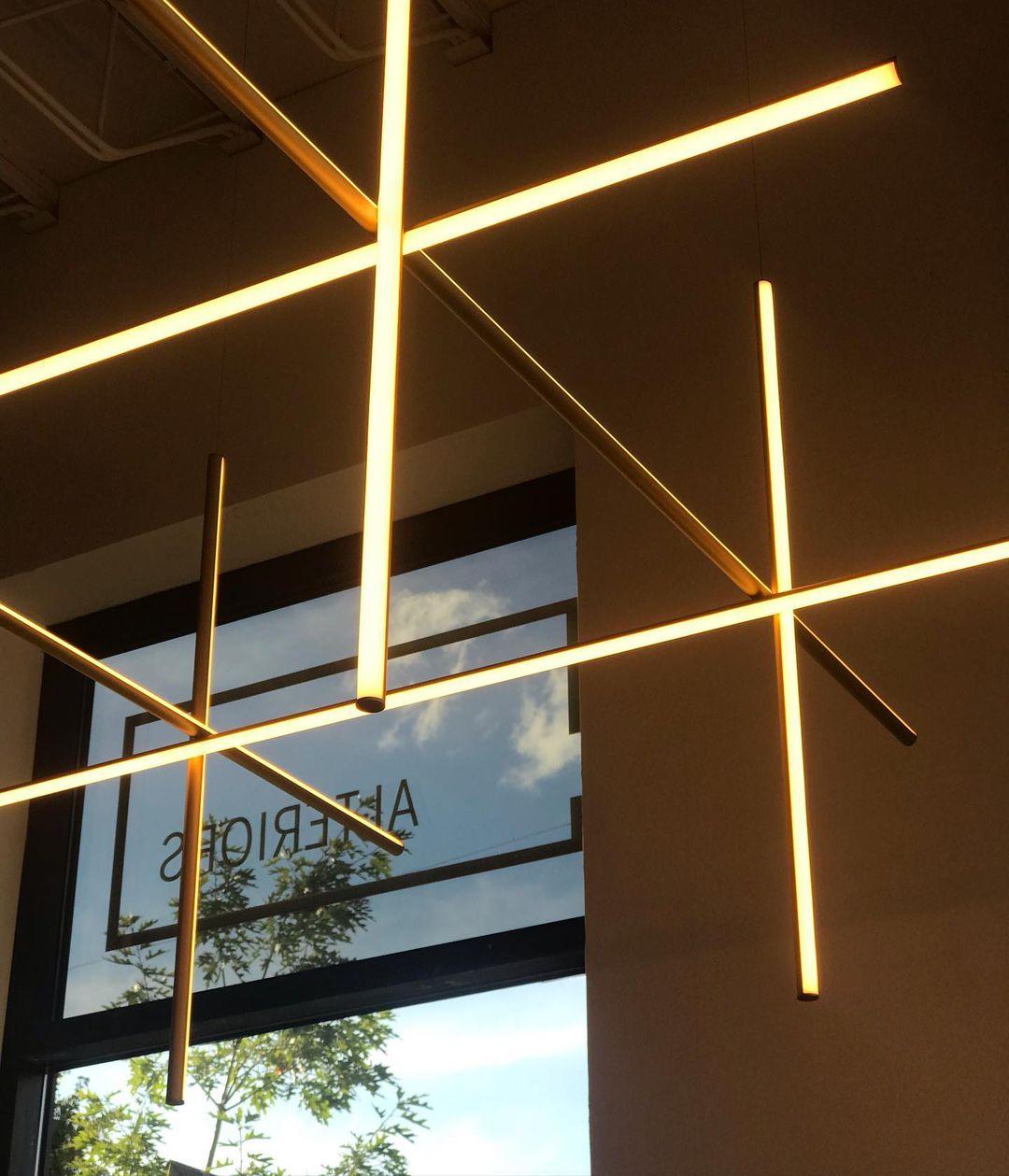 Gridline Linear Chandelier – detail 38