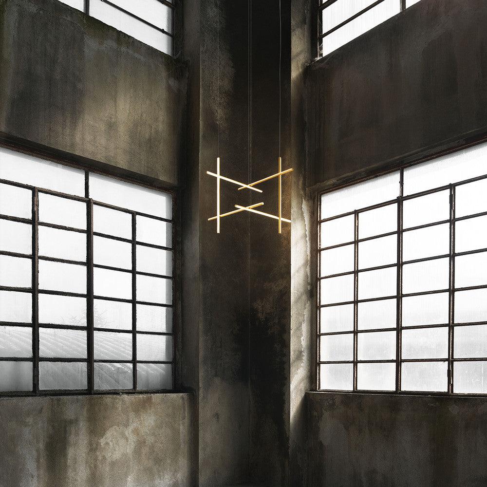 Gridline Linear Chandelier – detail 12