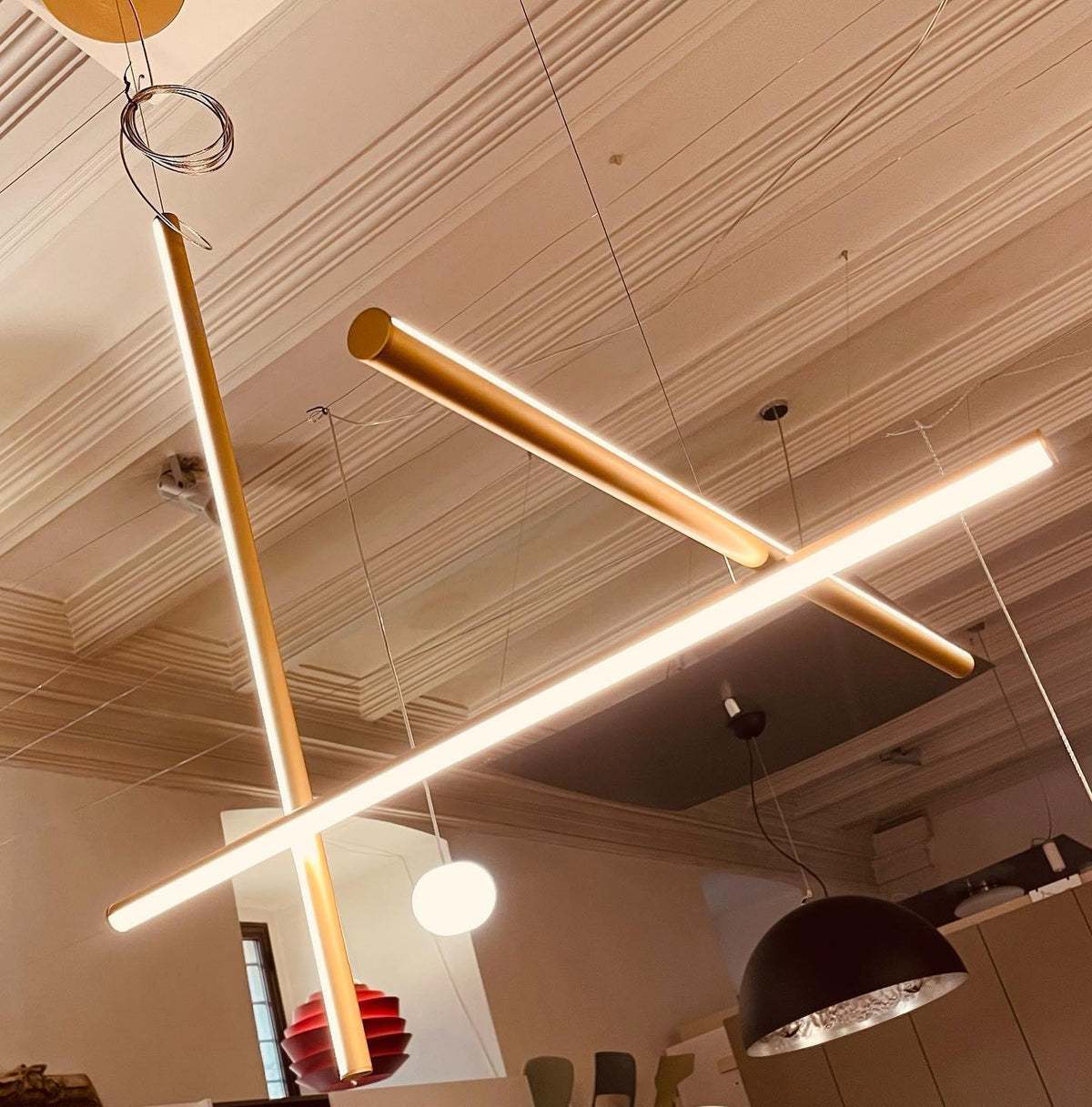 Gridline Linear Chandelier – detail 15